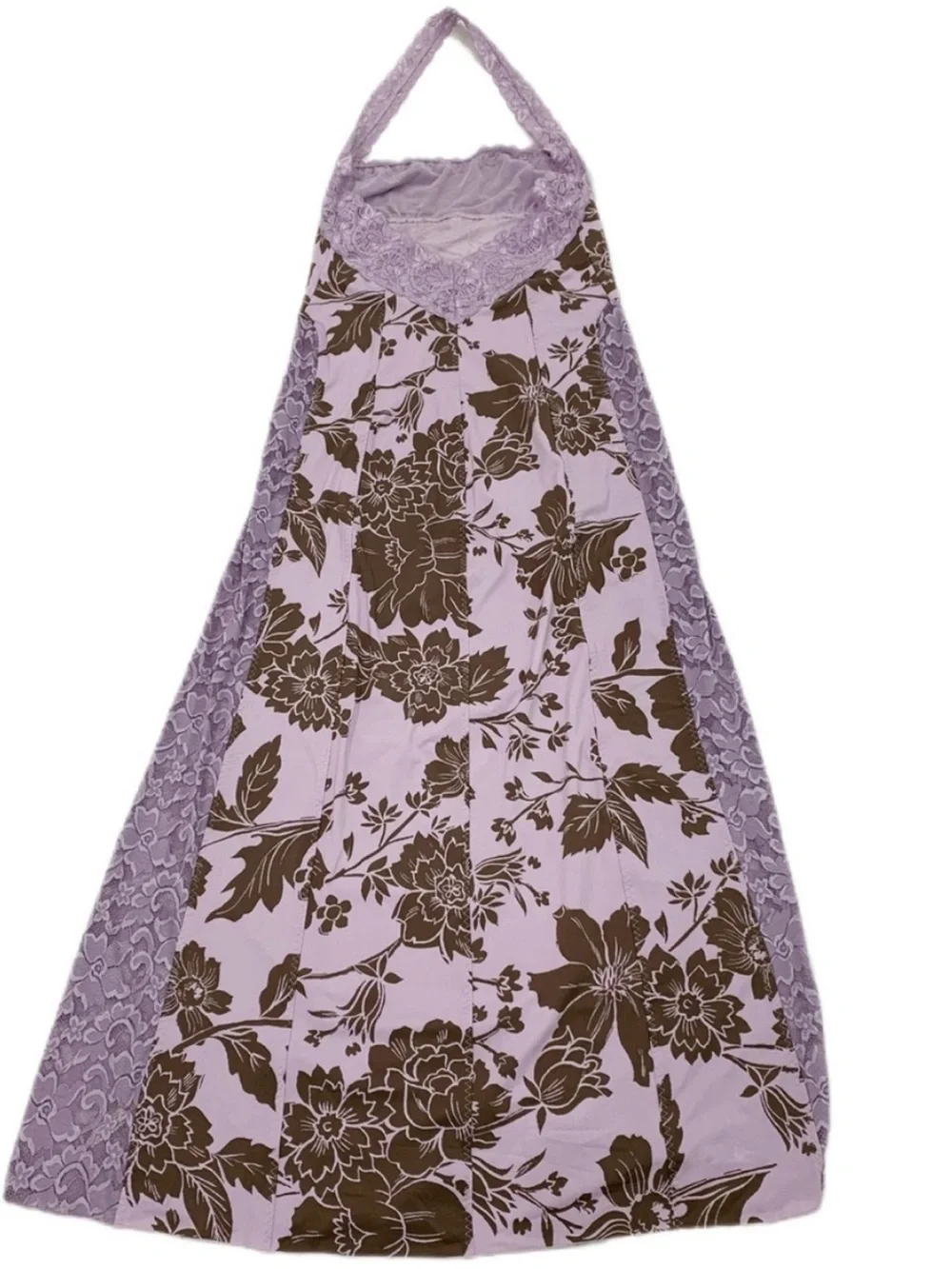 Free People Intimately x Free People Lavender Floral Lace Halter Slip Dress NWT